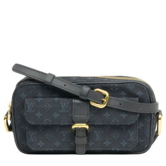 Louis Vuitton MM Bag Juliette Blue Monogram Shoulder Navy - Picture 1 of 9